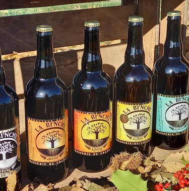 BIERE LA BI'NCHE ISERE ARTISAN 