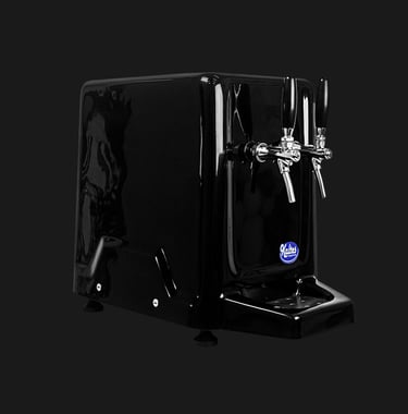 Chopeira cor preta, 2 vias, 50 litros hora