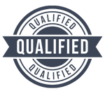 qualifiziert badge icon schwarz weiss rootsandwings
