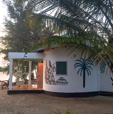 An exciting scene at Stala Adventures Lodge, with guests engaging in outdoor activities such as hiki