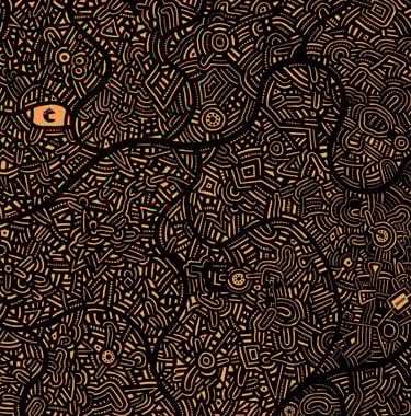 Cover art for new chum. single titled blender