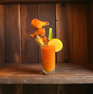 Nashville Hot Bloody Mary southern style cocktail for events by Bender Mixology 