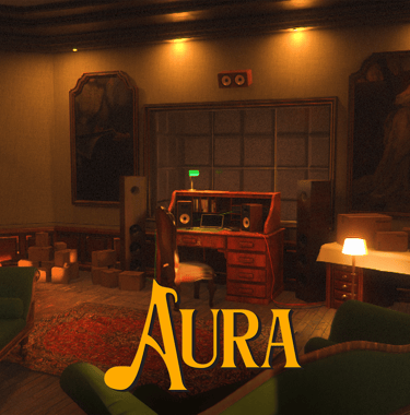 Aura Beats, um projeto que une identidade visual com modelagem 3D do universo Aura World
