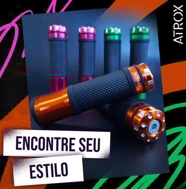 post de redes sociais sobre manoplas da página Atrox