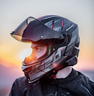 Maël le motard