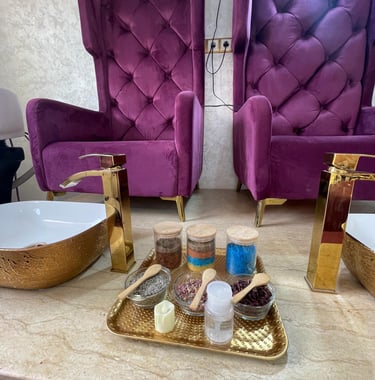 Ambiance chaleureuse et décor élégant du 5D Spa à Azrou