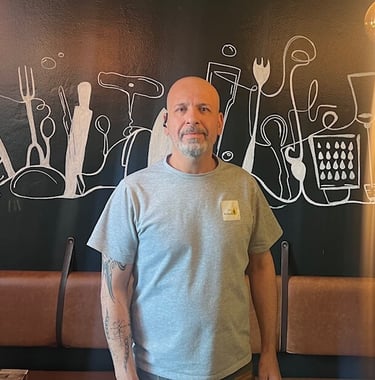 Pita Kebab chef med over 24 års erfaring.