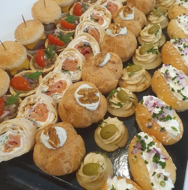 Plateau de petits fours salés