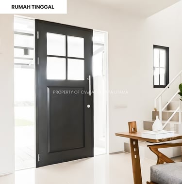 Pintu SWP finishing Duco untuk rumah tinggal 