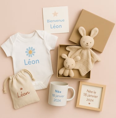 coffret bébé personnalisé