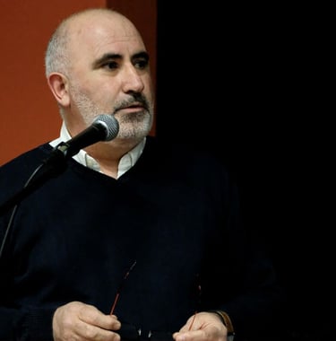 Victor Da Silva présentatnt sa liste