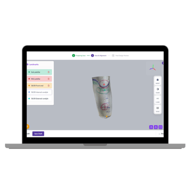BenX 3D prosthetic socket design software