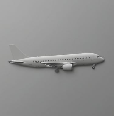 Minimalist logo of a luxury airline, embossed effect on a matte gray surface, clean and modern aesthetic following the #121212 and #F5F5F5 color palette.