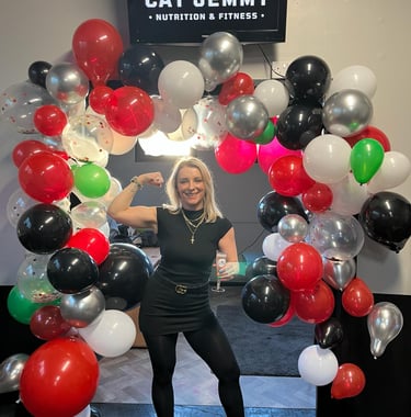 Cat Jemmy Nutrition and Fitness Birthday Party