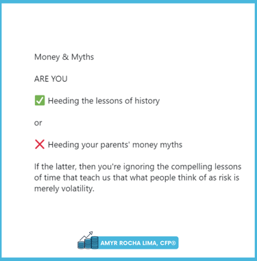 Amyr Rocha Lima Chartered Financial Planner Financial Literacy Campaign