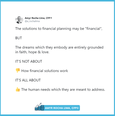 Amyr Rocha Lima Chartered Financial Planner Financial Literacy Campaign