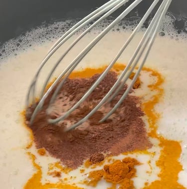 Mescola fino a ottenere un composto omogeneo