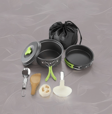 kit pour cuisiner en camping