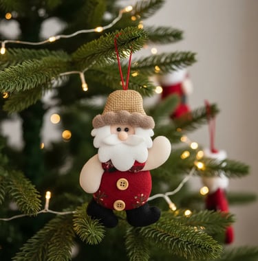 Kit de 10 enfeites de natal