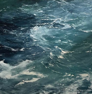 Cut Glass - Painting by MJ Dominey