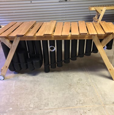 2 Octave Bass Marimba - pipe resonated