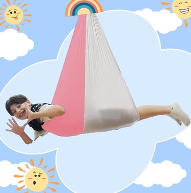 Sensory swing pink