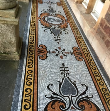 mosaic floor restoration, floor cleaning and restoration, 