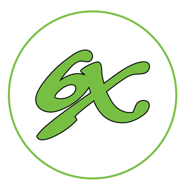 6x training logo