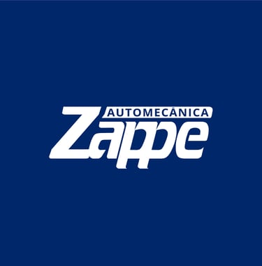Logo da Automecânica Zappe, um projeto de identidade visual por Ney Hettwer.