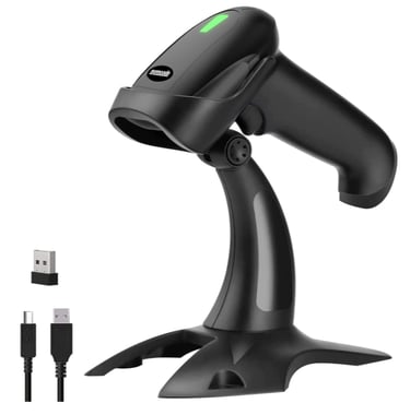 Barcode scanner used with a point of sale system