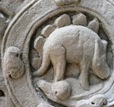 Estegosaurio de Ta Prohm
