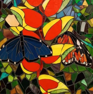 windows in stained glass , vitrales para ventanas y puertas, custom design stained glass costa rica
