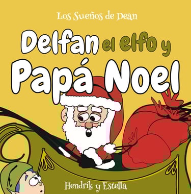 delfan el elfo y papa noel