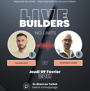 Stephen Urani et Major AGV