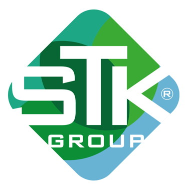 Logo grupo empresarial STK Group