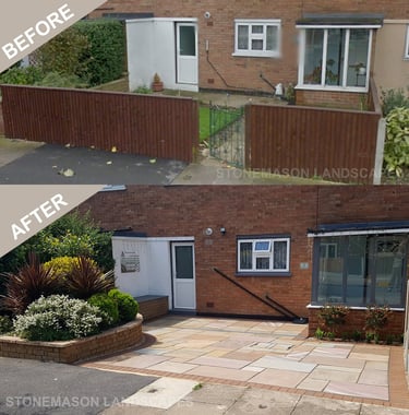 Before & After Garden Makeover Photos Romford - Hornchurch - Brentwood - Upminster