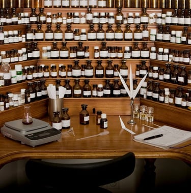 laboratoire de creation de parfums de luxe par iSABELLE BURDEL