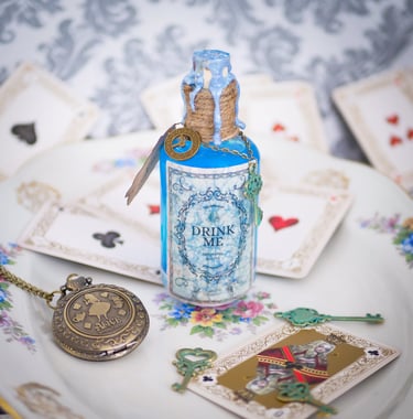 Alice au pays des merveilles potion magique drink me objet de collection