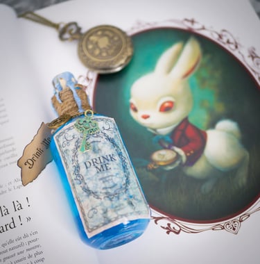 Alice au pays des merveilles potion magique drink me collection