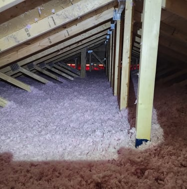 Attic insulation 