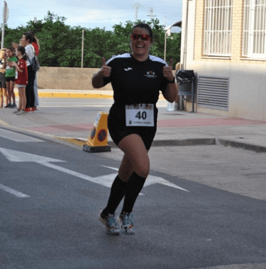Chica corriendo