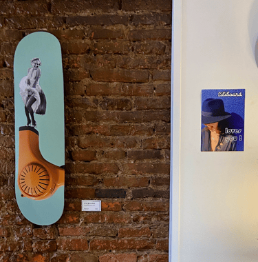 Déco skate expo chez Pépite