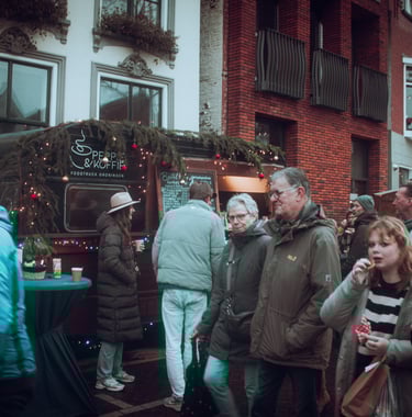 peppie & koffie foodtruck groningen catering winterwelvaart