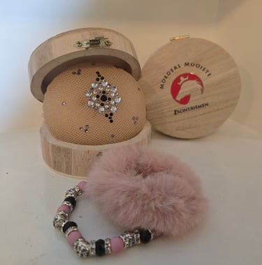 Knot setje van Moeders Mooiste Frontriemen met rize kleuren