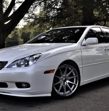 Lexus ES 330 fitted with Michelin tyres at our Lagos tire shop