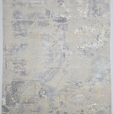 Handknotted (90 KPI) Rug made of Wool & Botanical Silk