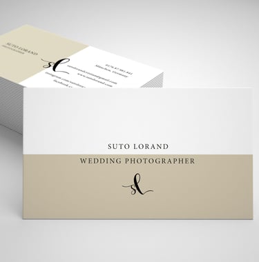 Photographer Freelancer Business Card Graphic Design