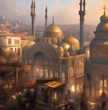 a Mosque in Istanbul 