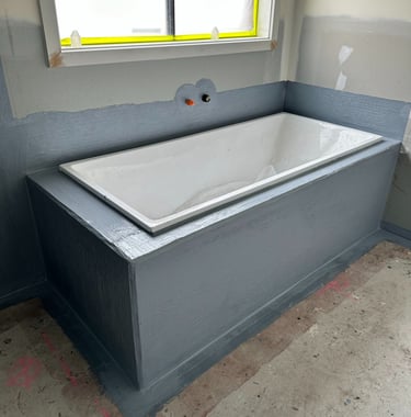 Shieldmate bathtub waterproofing