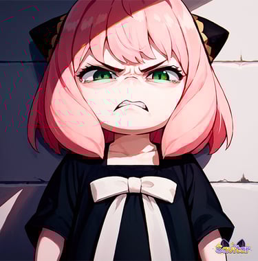 Anya Forger Disgusted Face